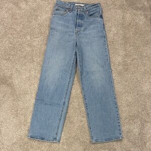 Levi’s Ribcage Straight Blue Women’s Jeans size 25